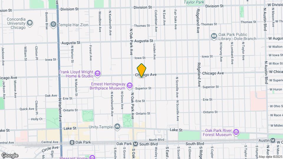 427 S Euclid Ave Map and Location Details