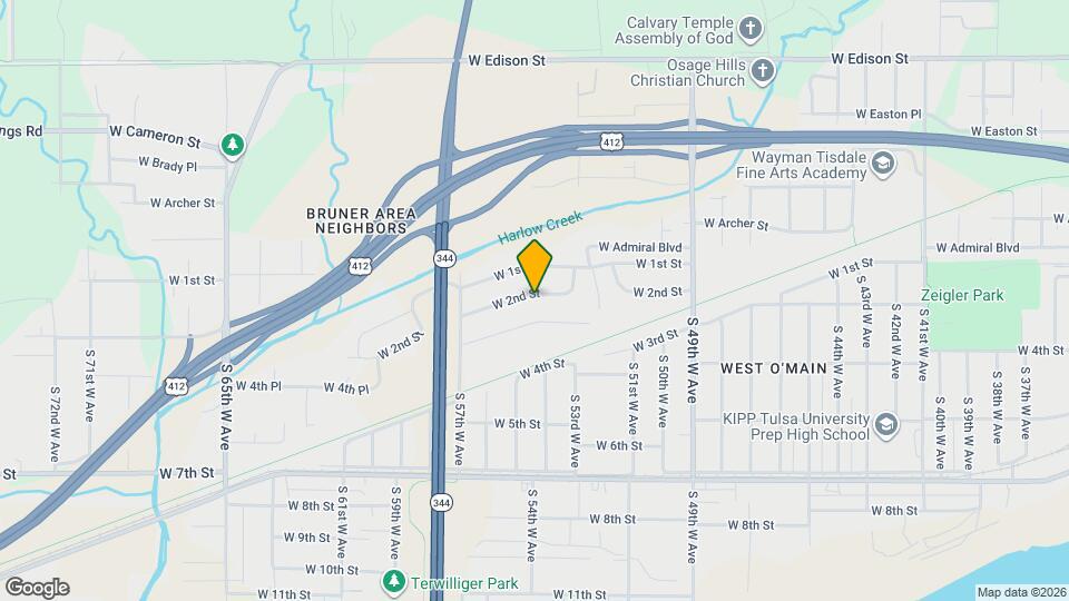 5330 W 2nd St Map and Location Details