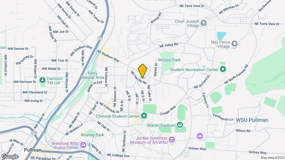 1150 NE Harvey Rd, Unit A Map and Location Details