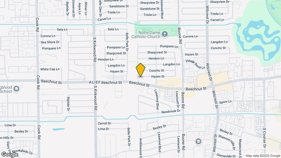 11423 Hazen St Map and Location Details