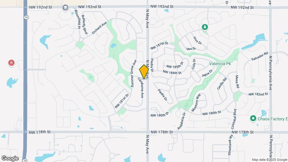 18328 Camborne Ave Mapa y Detalles de la Ubicación