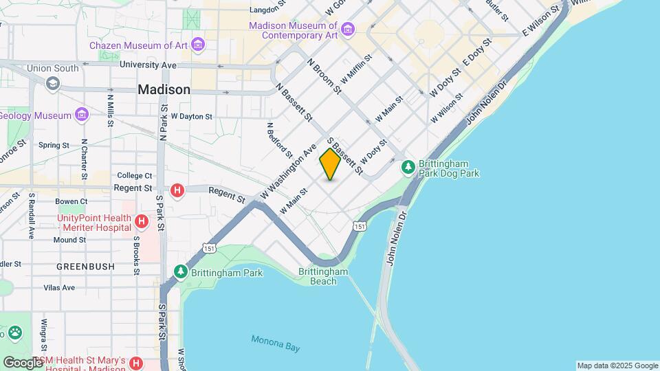 546 W Doty St Mapa y Detalles de la Ubicación