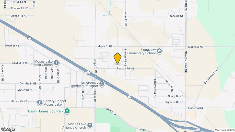 9436 Beacon Rd NE Map and Location Details