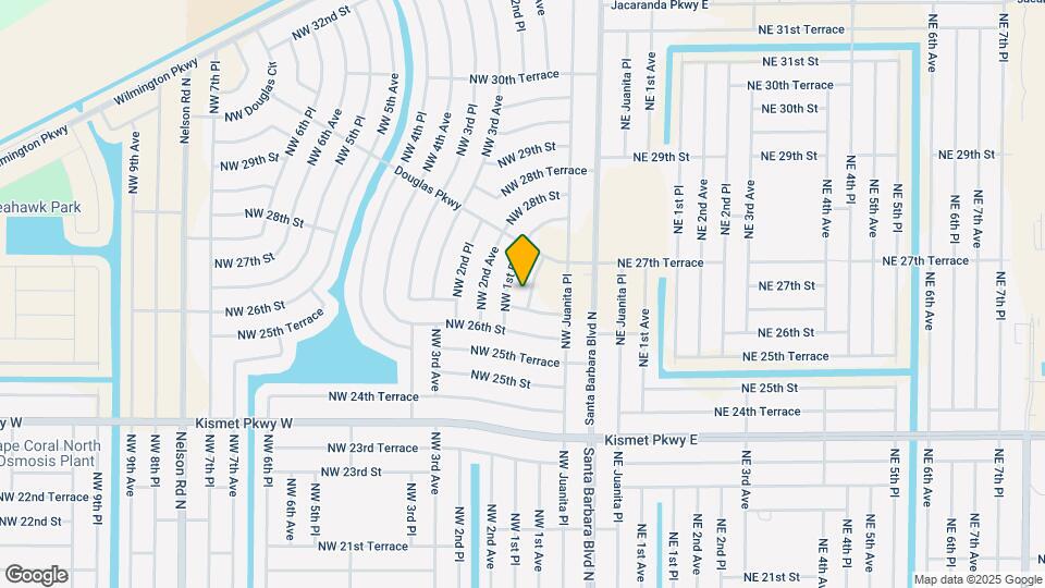 2622 NW 1st Ave Map and Location Details