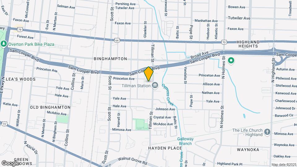 451-455 Tillman St Map and Location Details