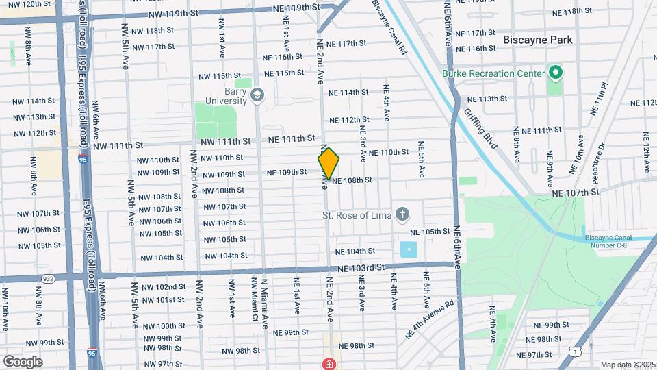 200 NE 108th St Map and Location Details
