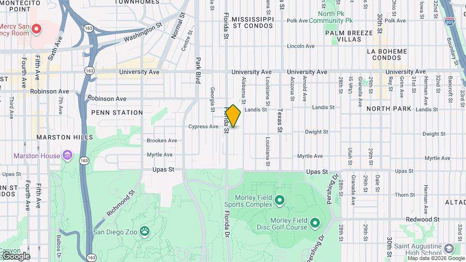 2019 Cypress Ave. Map and Location Details