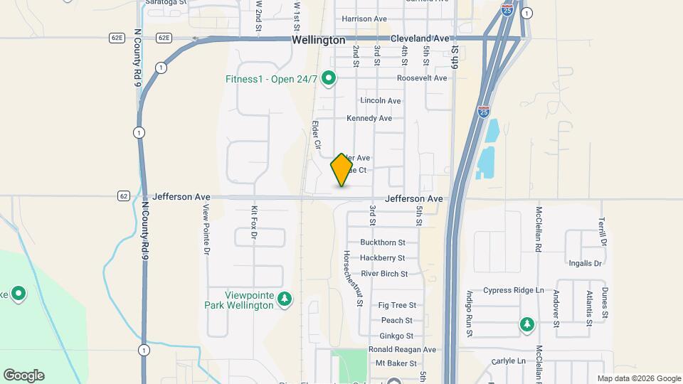 3736 Boxelder Ct Map and Location Details