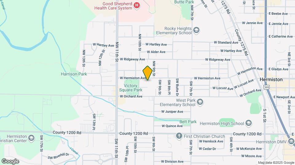 955 W Hermiston Ave Map and Location Details