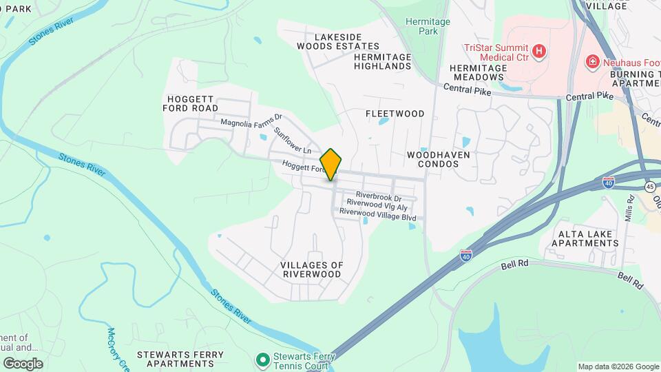 1804 Riverbirch Ln Map and Location Details