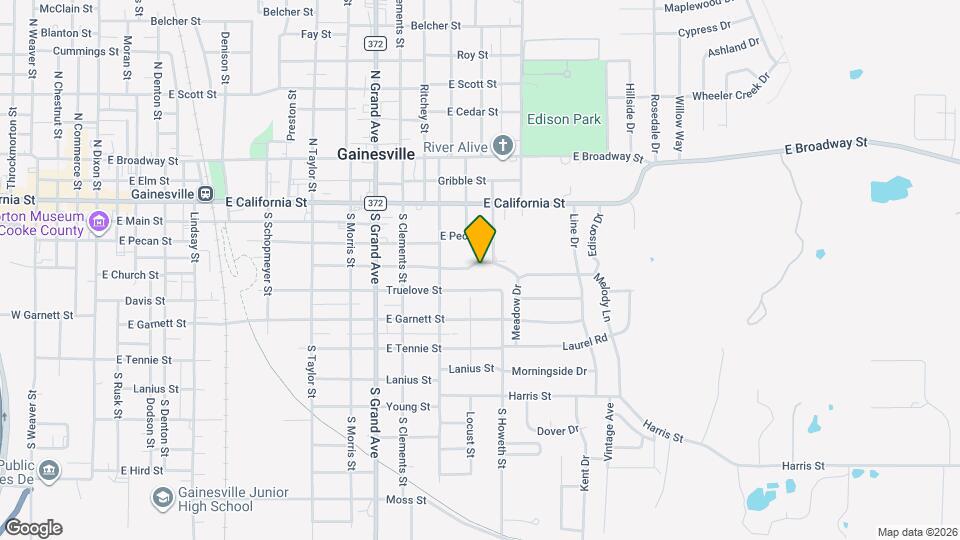 1516 Cherry St Map and Location Details