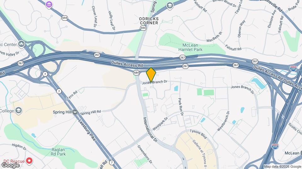 1543 Lincoln Way Map and Location Details