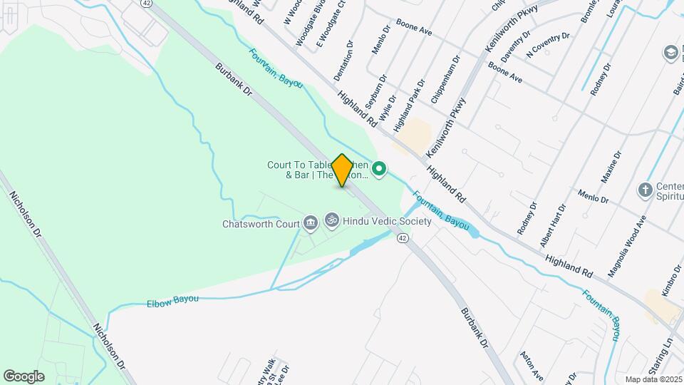 7300 Burbank Dr Map and Location Details