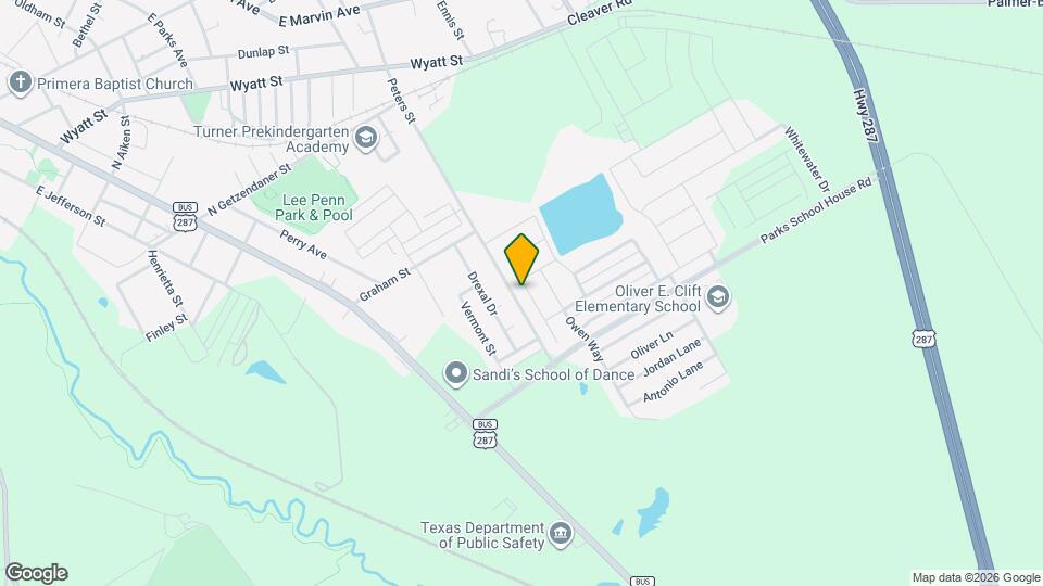 1530 Woodlake Dr Map and Location Details