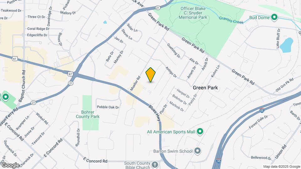 11024 Acton Dr Map and Location Details