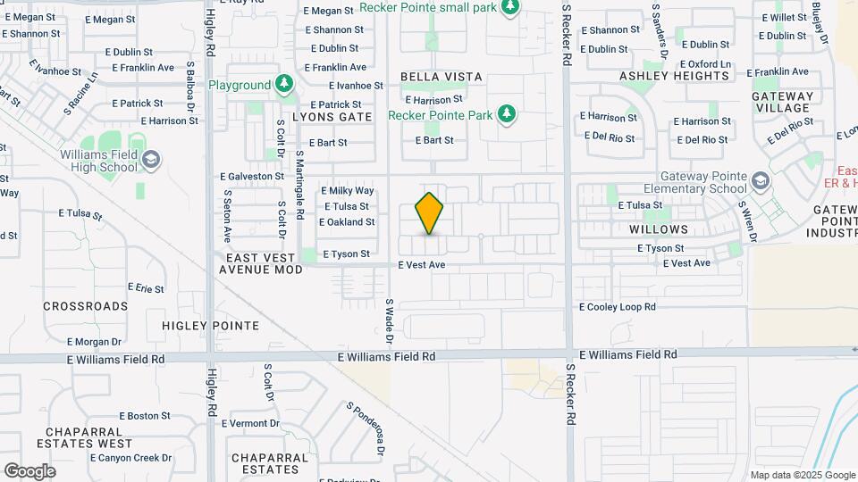 3689 E Perkinsville St Map and Location Details