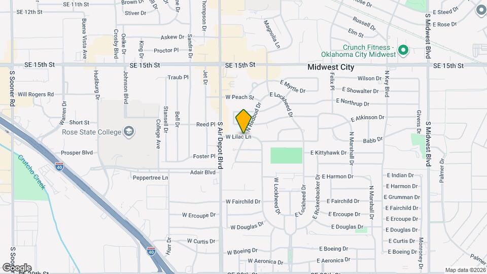 301 W Lilac Ln Mapa y Detalles de la Ubicación