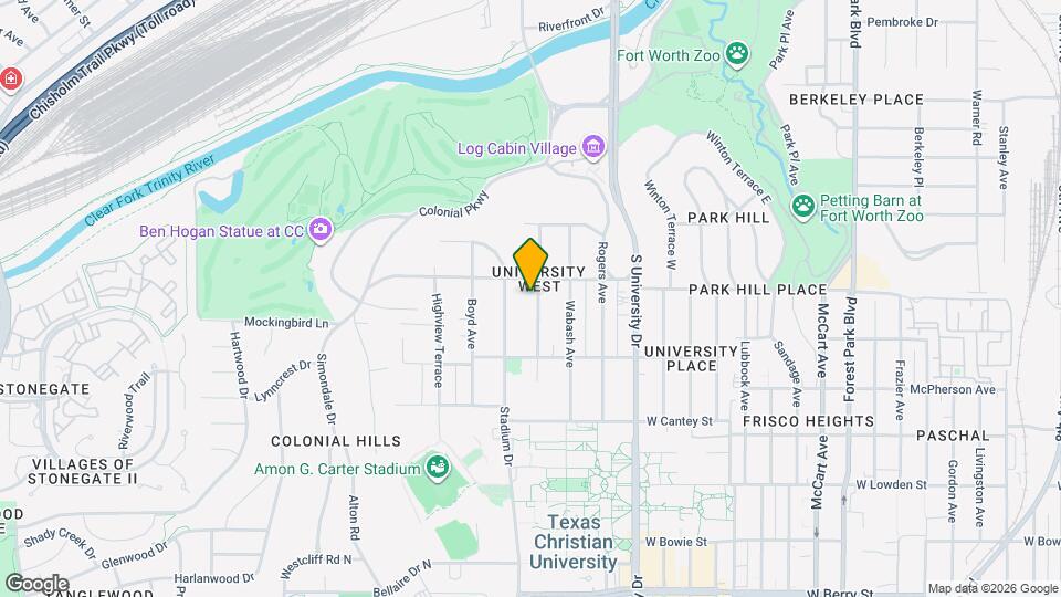 2516 Shirley Ave Mapa y Detalles de la Ubicación