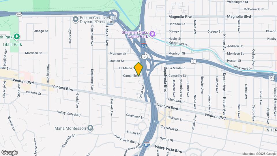 15424 Camarillo St Map and Location Details