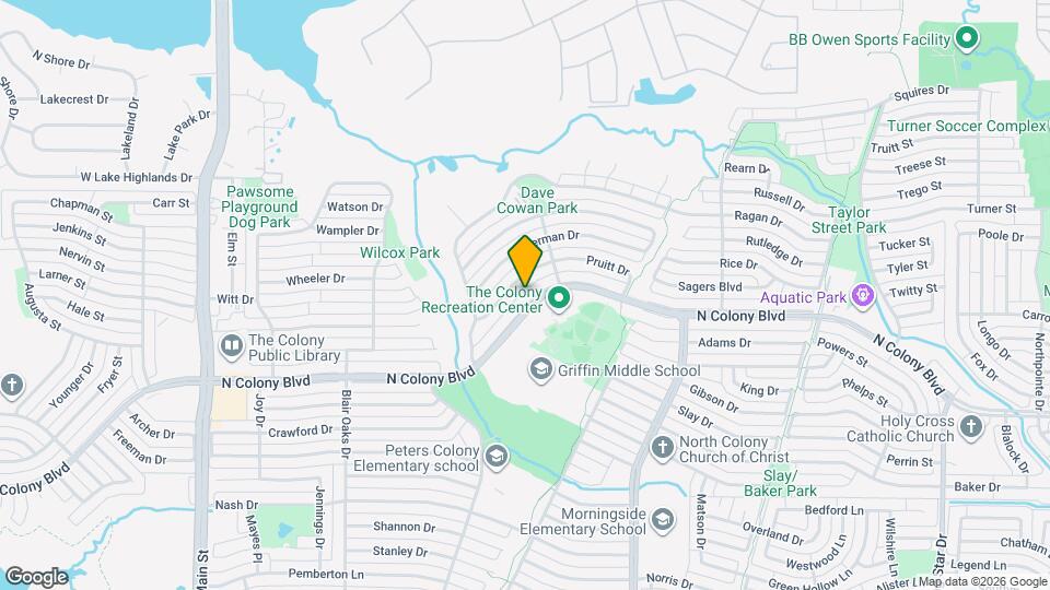 5152 N Colony Blvd Map and Location Details