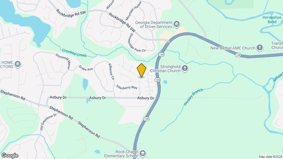 832 Asbury Way Map and Location Details