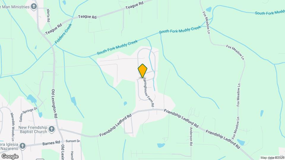 5040 Springhouse Farm Rd Mapa y Detalles de la Ubicación