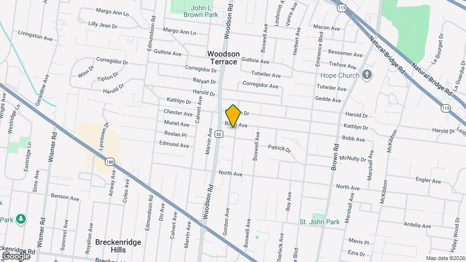 3717 Gordon Ave Map and Location Details