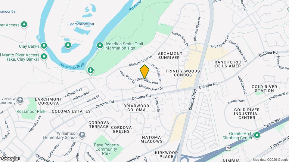 11060 Cilker River Way Map and Location Details