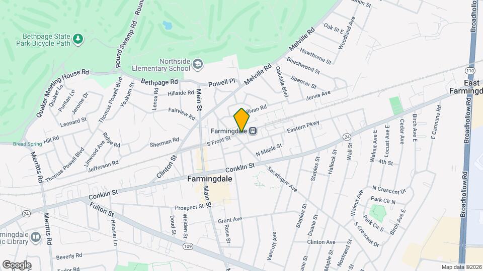 180 S Front St Map and Location Details