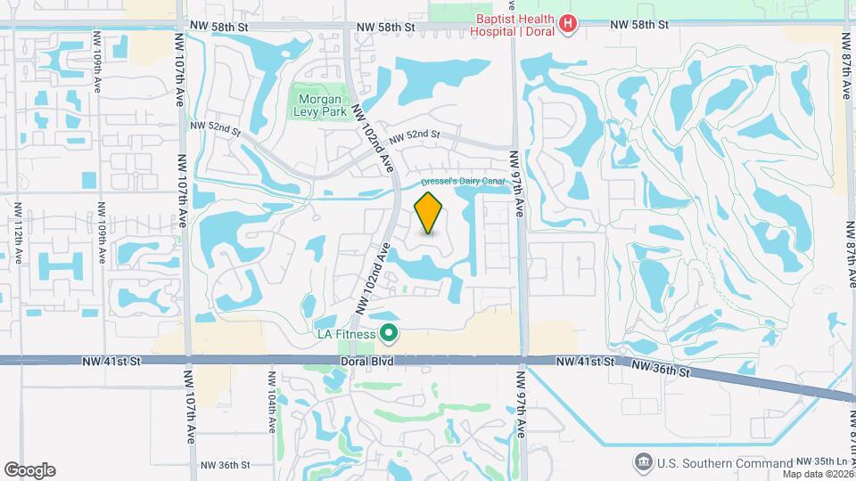 9937 NW 47th Terrace Map and Location Details