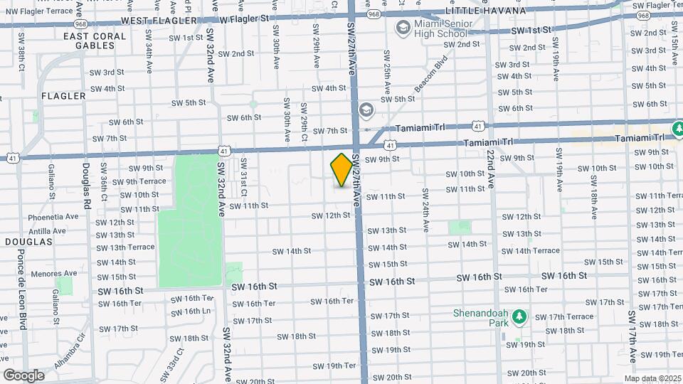 2750 SW 10th Terrace Map and Location Details