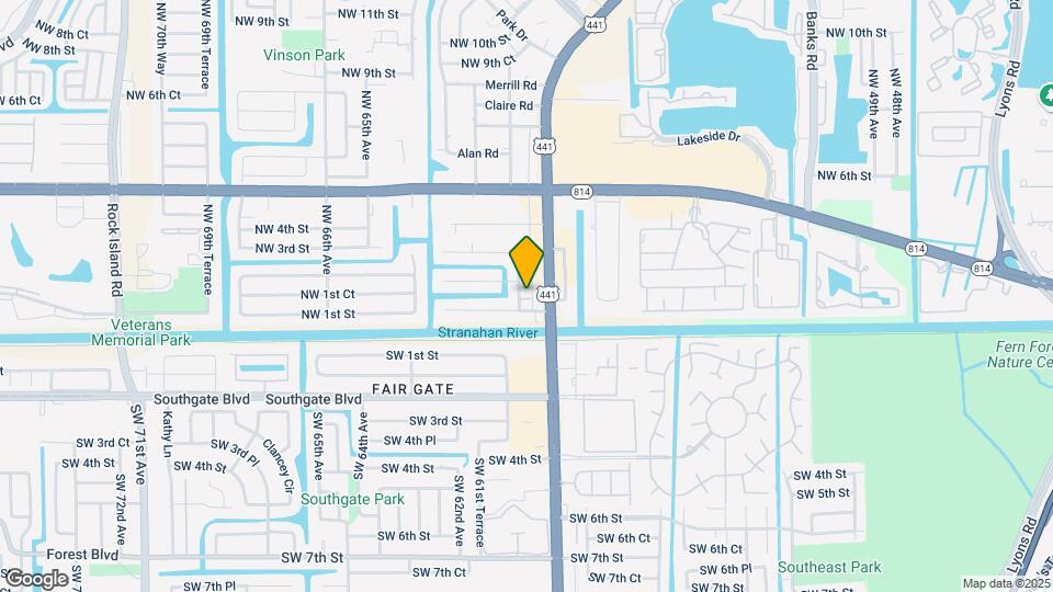 136 NW 60th Ave Map and Location Details
