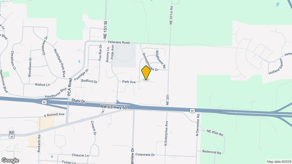 1508 Park Ave Map and Location Details