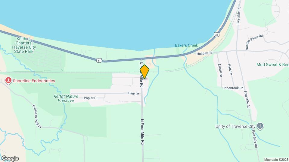 3846 N Four Mile Rd Map and Location Details