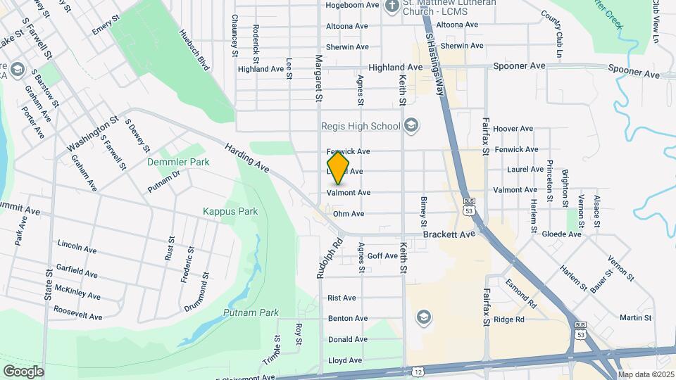 1628 Valmont Ave Map and Location Details