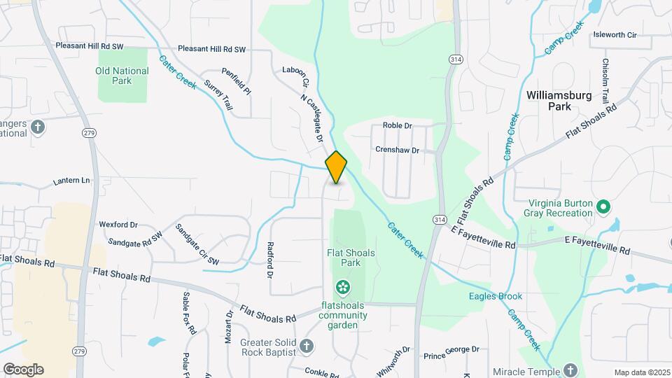 5961 Milligan Ct Map and Location Details