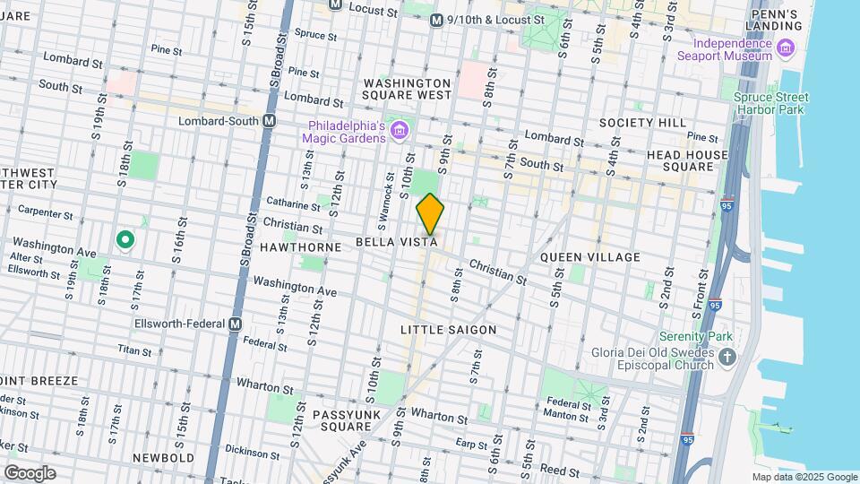 822 S 9th St Map and Location Details