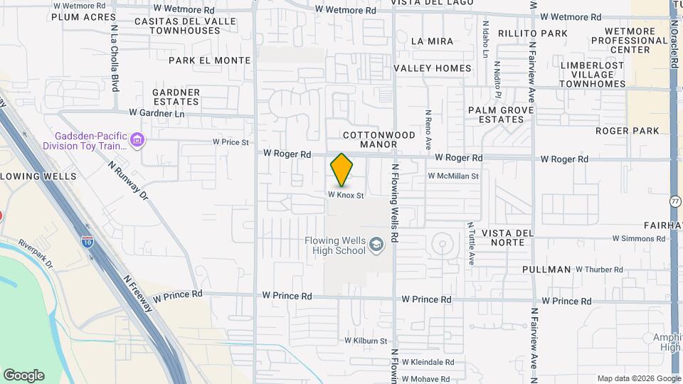 1528 W Knox St Map and Location Details