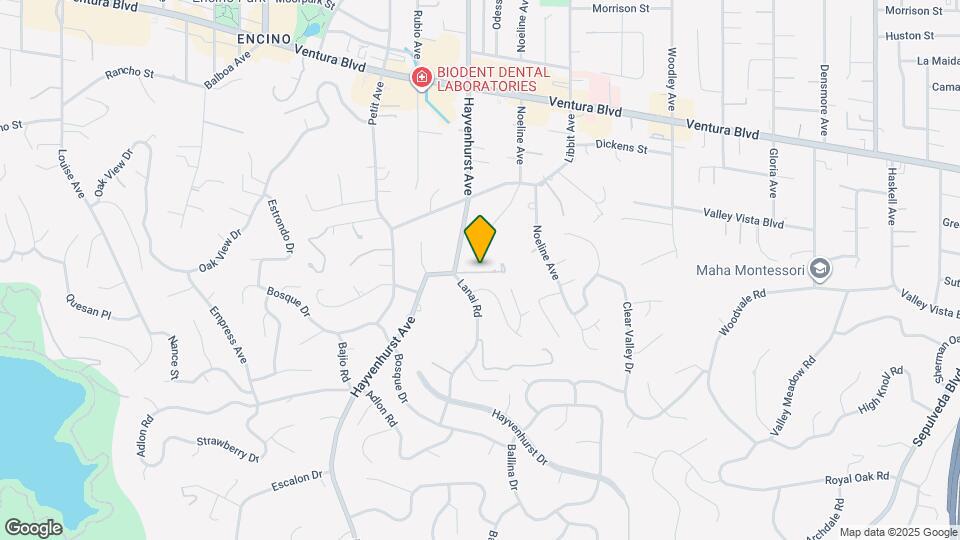 4440 Hayvenhurst Ave Map and Location Details