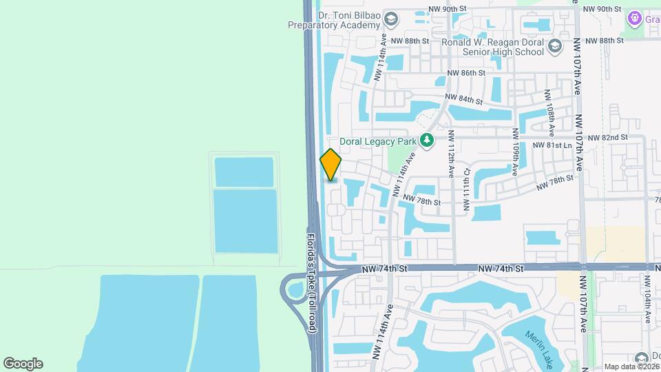 11675 NW 78th Ln Map and Location Details