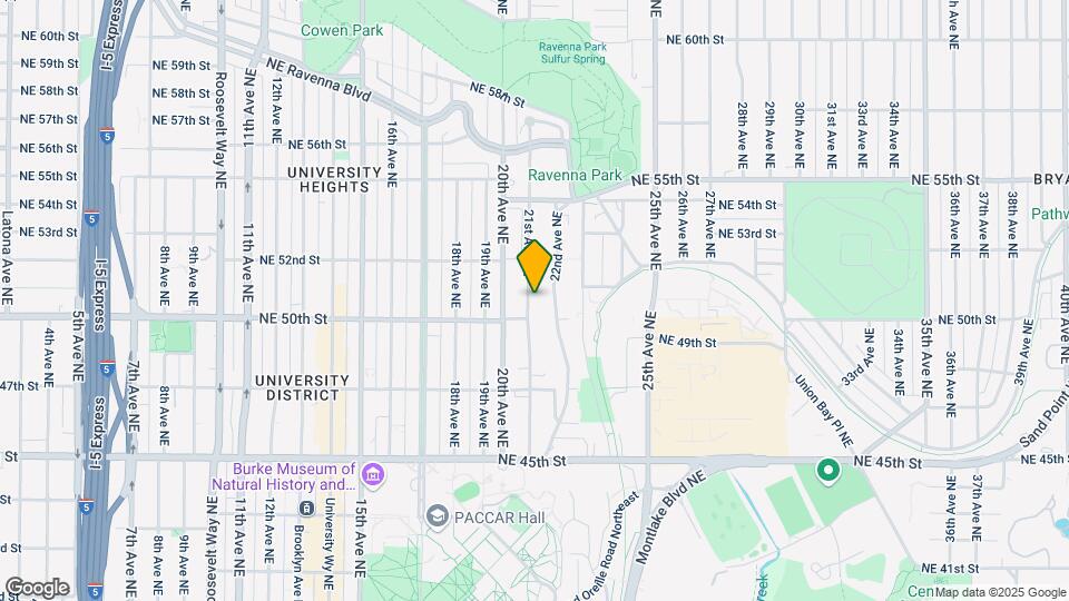 5012 21st Ave NE Map and Location Details