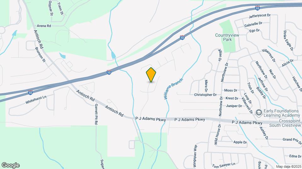 134 Crab Apple Ave Map and Location Details