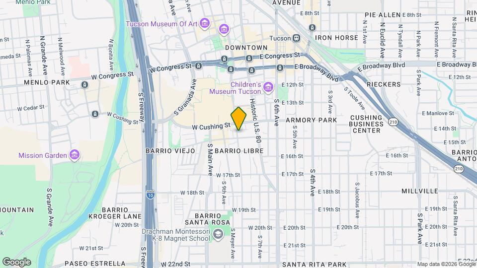 335 S Convent Ave Map and Location Details