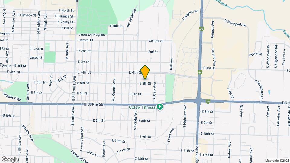 2629 E 5th St Map and Location Details
