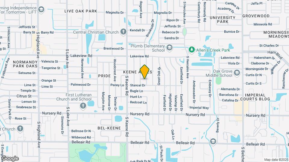 1360 Dorothy Dr Map and Location Details