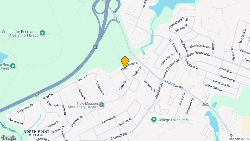 659 Mosswood Ln Map and Location Details