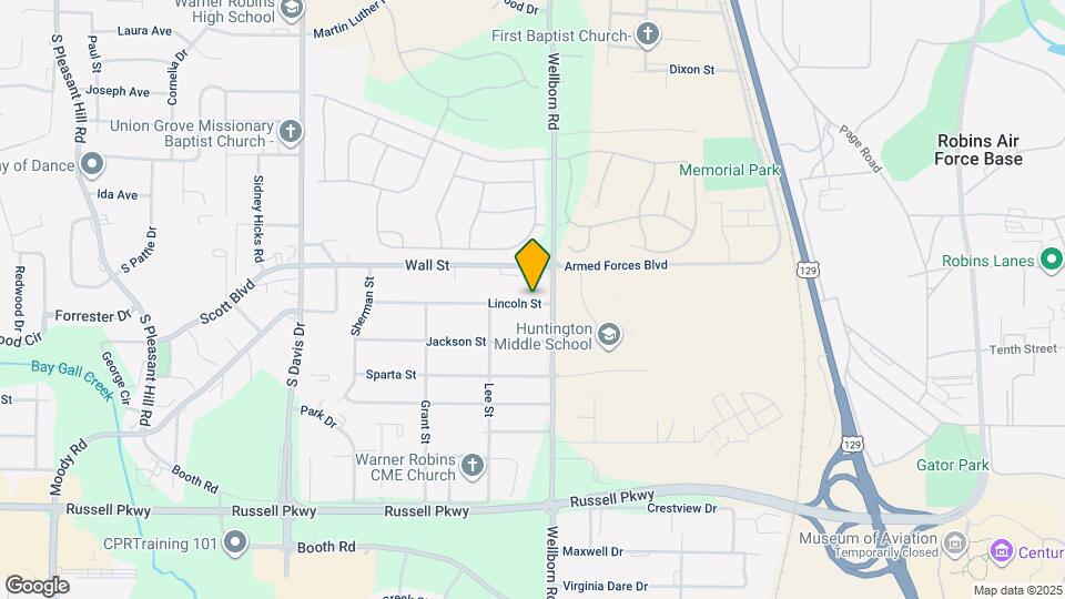 102 Lincoln St Map and Location Details