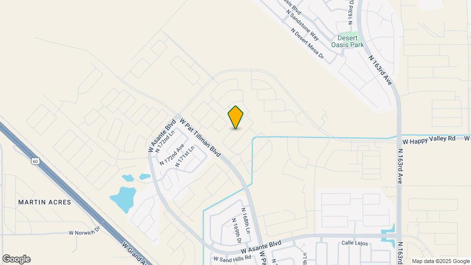 25051 N 171st Ave Map and Location Details