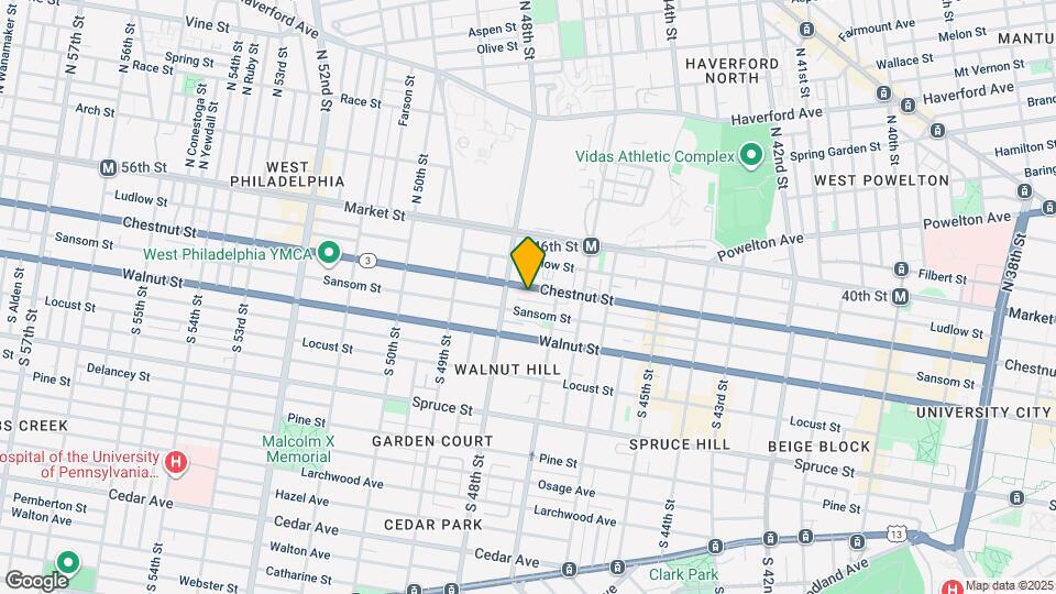 4722 Chestnut St Map and Location Details