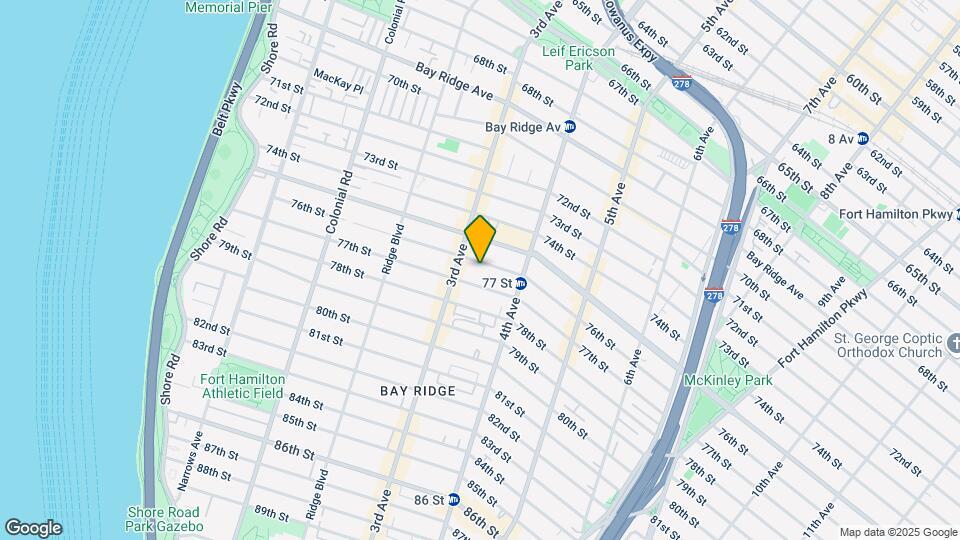 330 76th St Map and Location Details